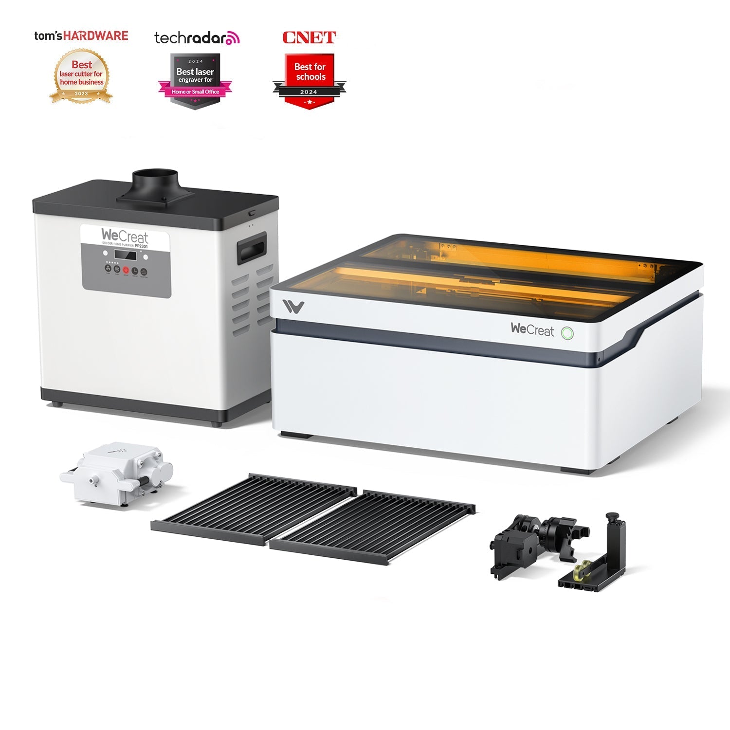 WeCreat Vision - World's 1st Auto-lifting Desktop Laser