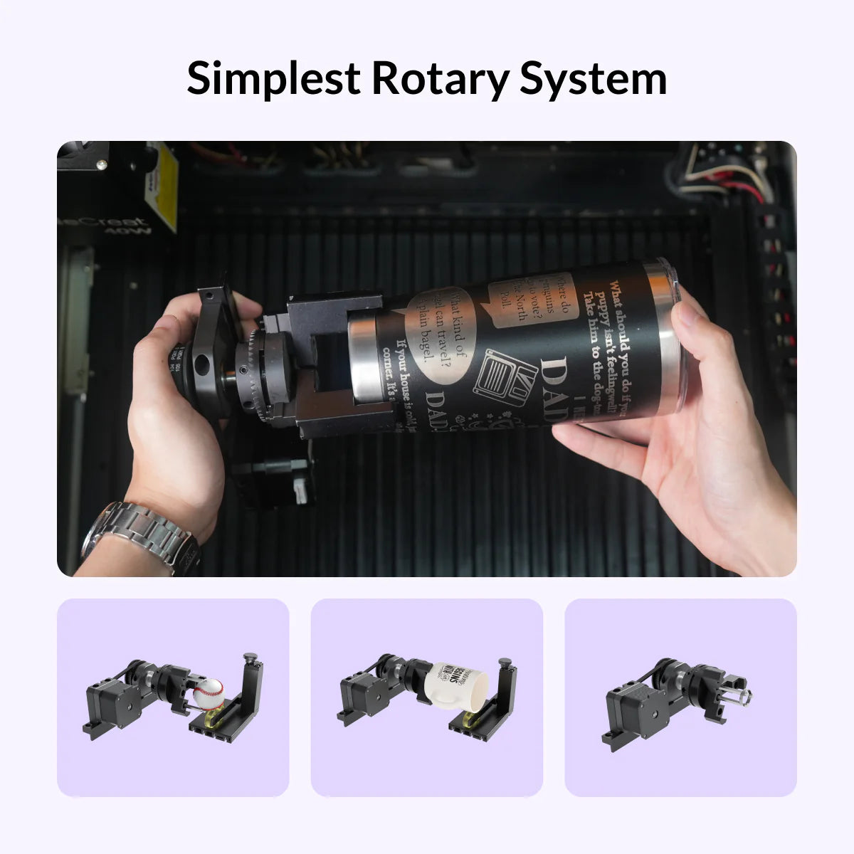 WeCreat Vision - World's 1st Auto-lifting Desktop Laser
