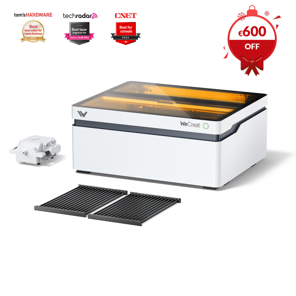 Wecreat vision laser is finally easy with our laser engraving machine