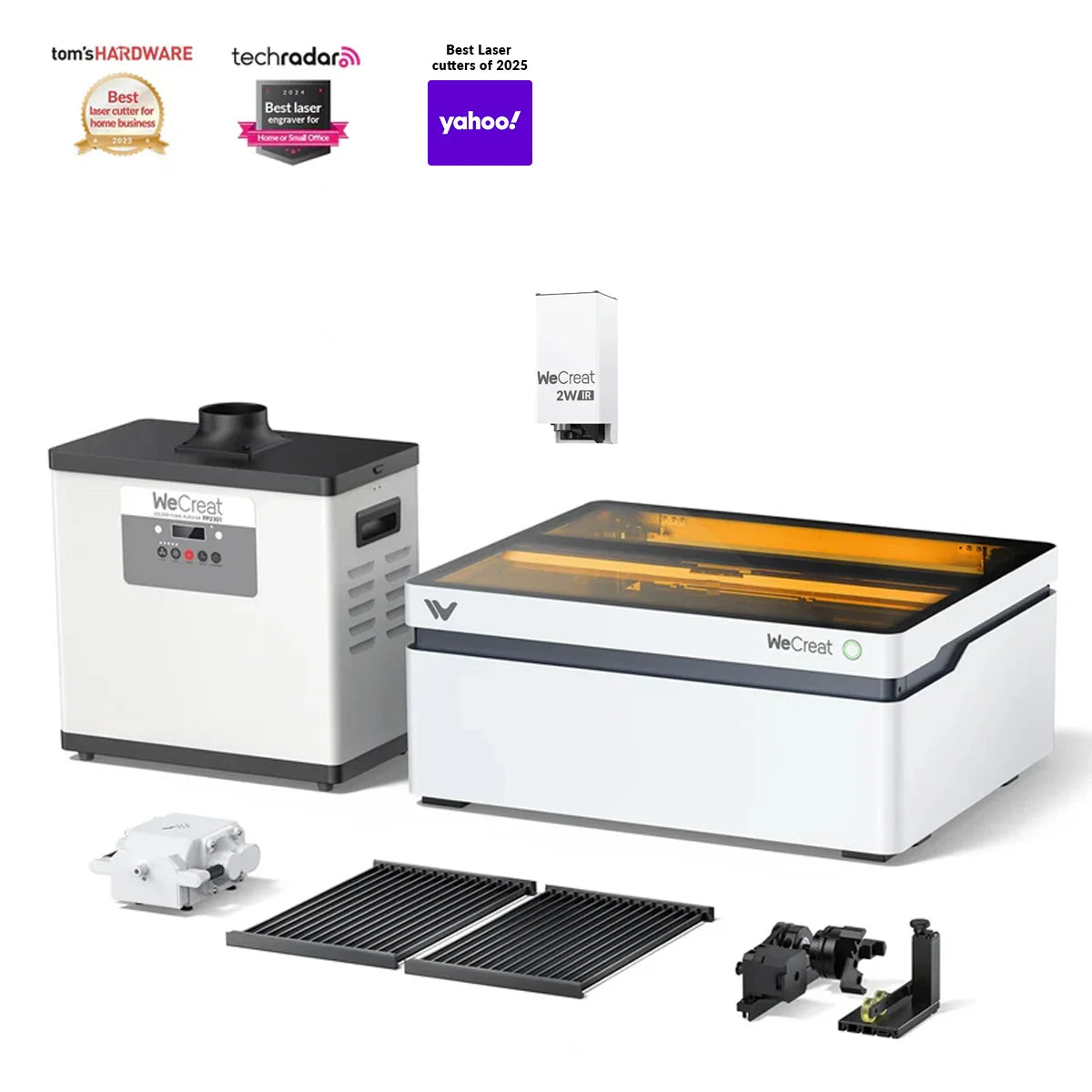 WeCreat Vision - World's 1st Auto-lifting Desktop Laser