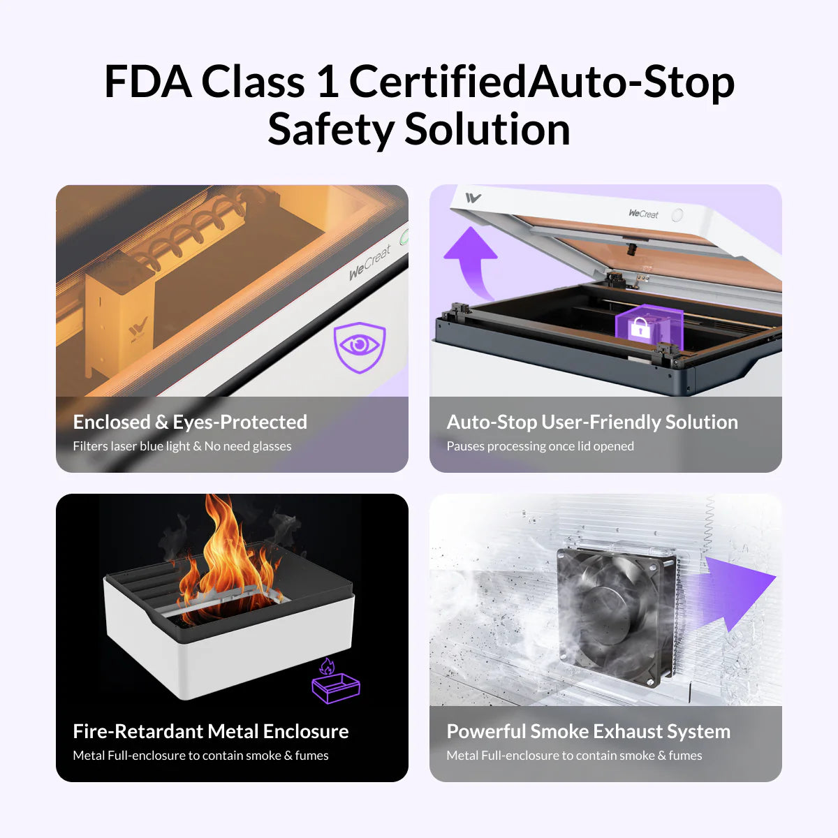 WeCreat Vision - World's 1st Auto-lifting Desktop Laser